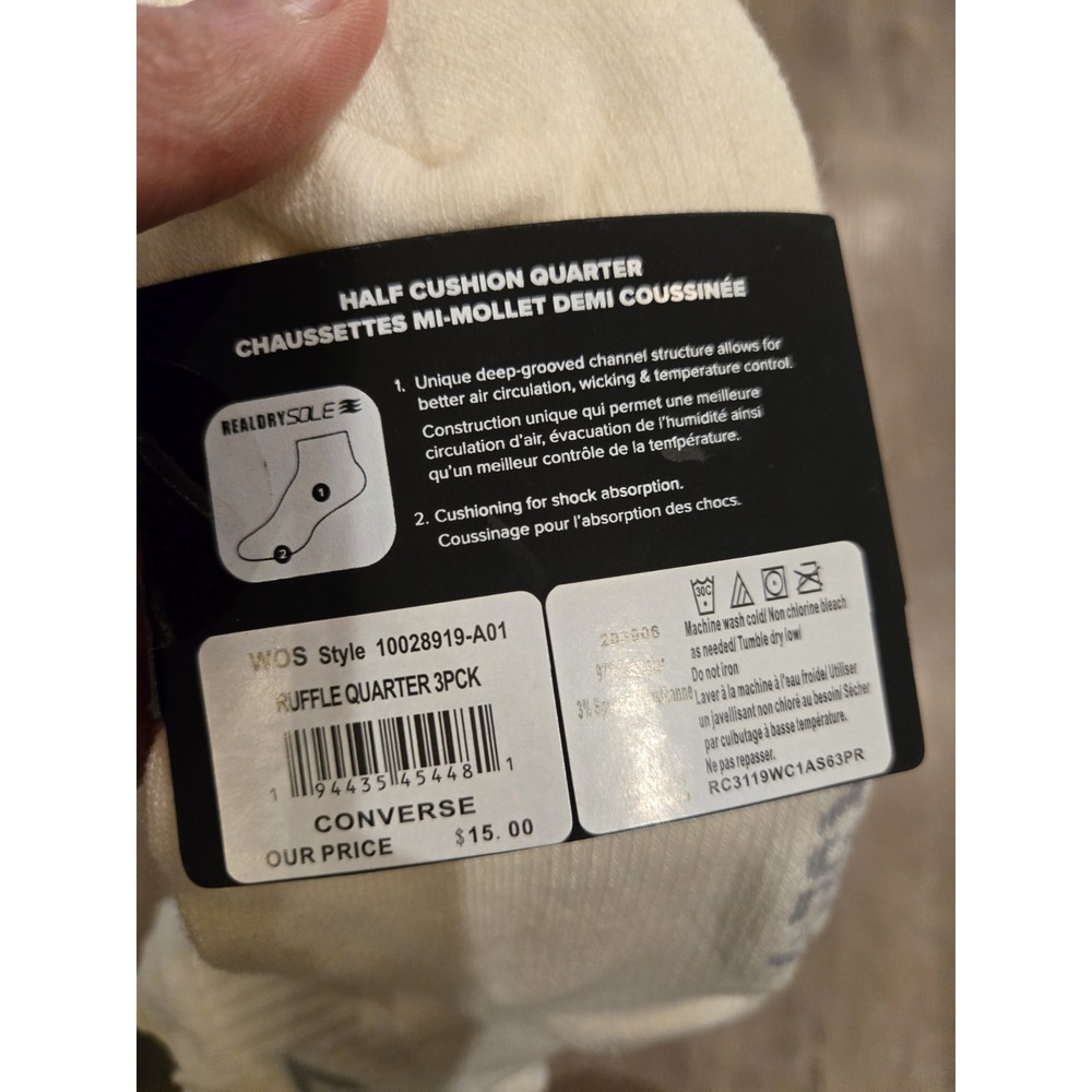 Converse High Top Ruffle Socks - Picture 3 of 4